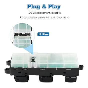 Amazon.com: WMPHE Automatic Power Master Window Switch